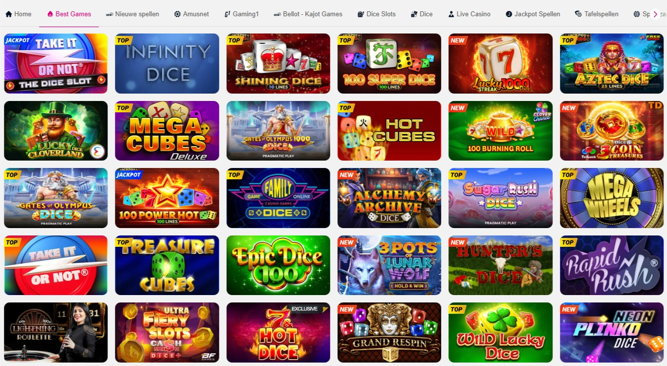 Beste online casino België casinospellen voor Belgische spelers